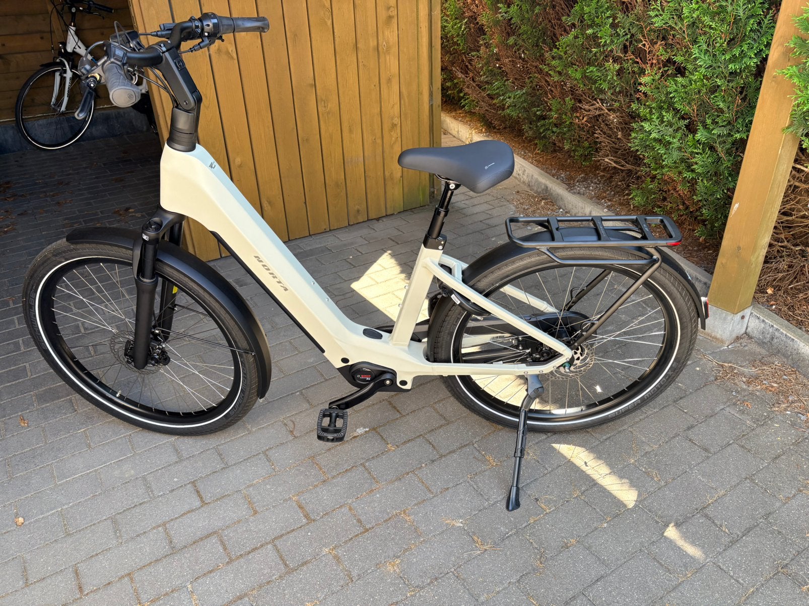 Nieuwe elektrische fiets. 1x gebruikt(3km)Norta met Garantie, Fietsen en Brommers, Elektrische fietsen, Ophalen, Nieuw