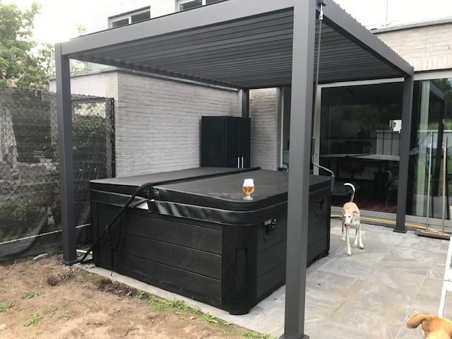 Jacuzzi tot 6 personen, Tuin en Terras, Ophalen, Zo goed als nieuw