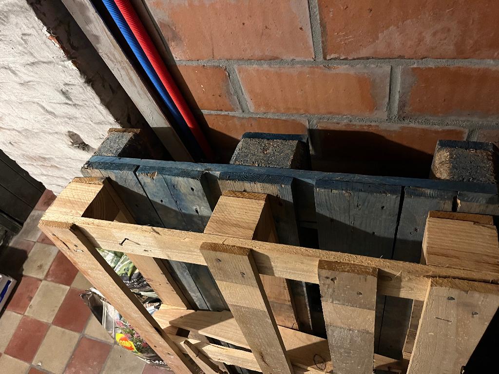 Palettes à donner, Ophalen, Gebruikt, Grenen, 50 mm of meer