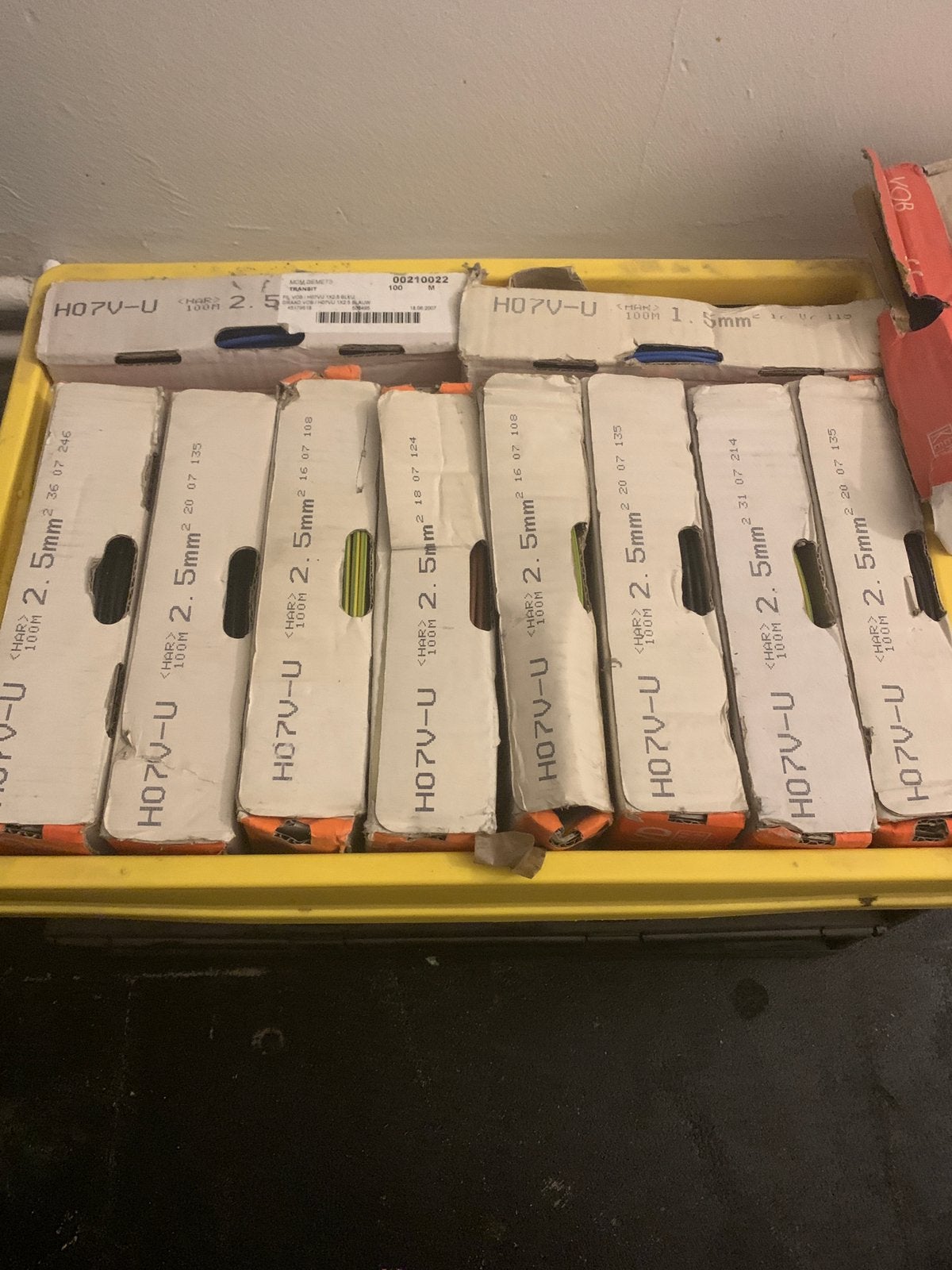Kabels Nieuwe Nexans installatiedraad, Enlèvement, Comme neuf