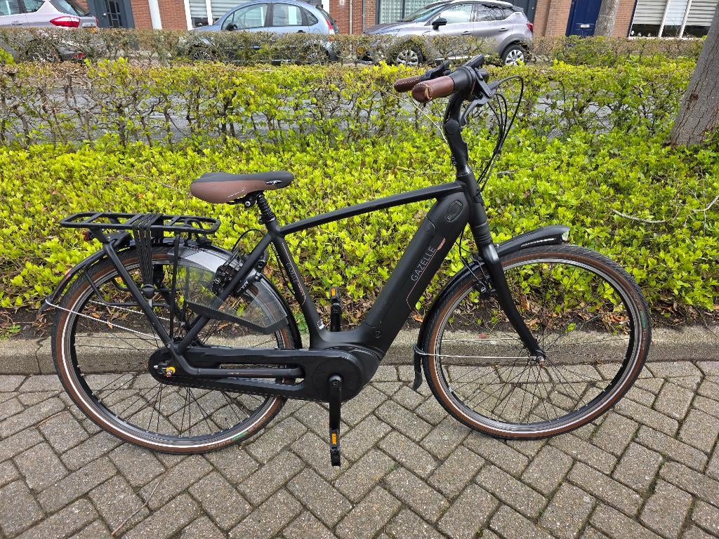 Gazelle Grenoble elektrische heren fiets met Bosch motor, Fietsen en Brommers, Versnellingen, 49 tot 53 cm, Ophalen of Verzenden