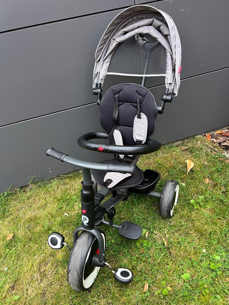 Driewieler 3 in 1 van qplay rito, Fietsen en Brommers, Ophalen, Gebruikt, Duwstang