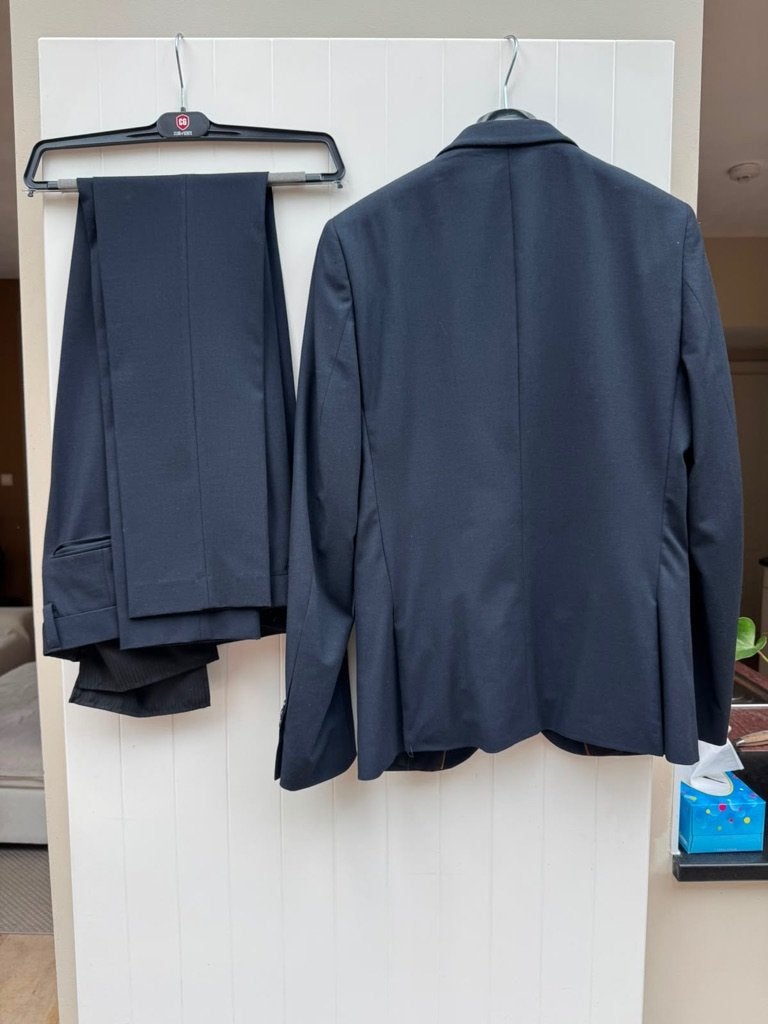 Costume Jeune Homme _ Marque Jules (38/48), JULES, Comme neuf, Enlèvement, Bleu