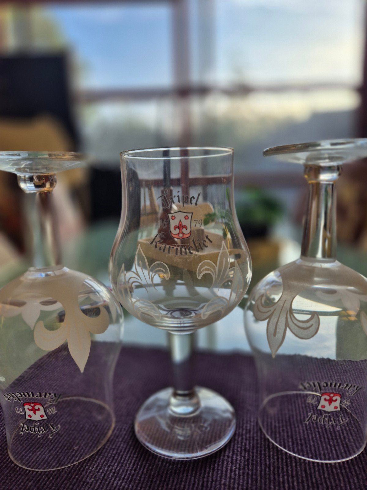 Karmeliet glazen, Verzamelen, Ophalen, Gebruikt, Bierglas