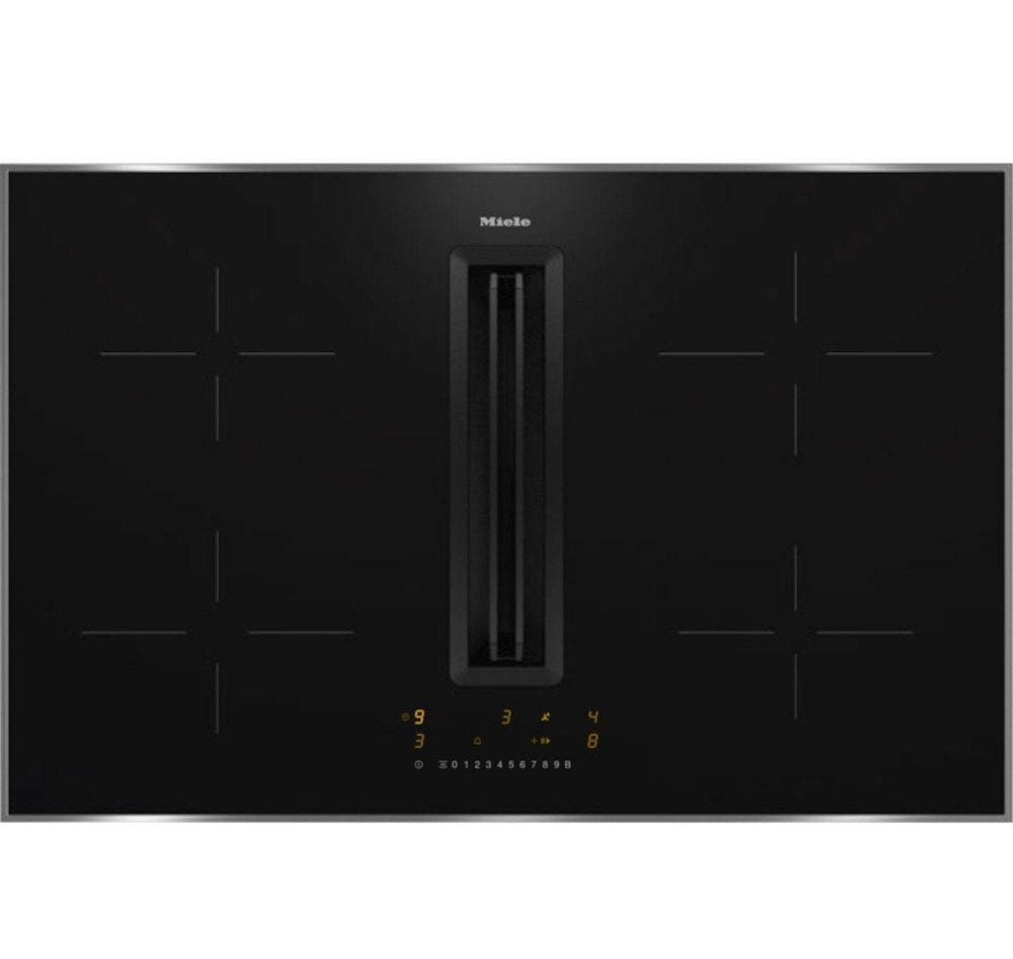 Miele inductiekookplaat 80 cm, geïntegreerde recyclingkap. N, Zakelijke goederen, Ophalen, Overige typen