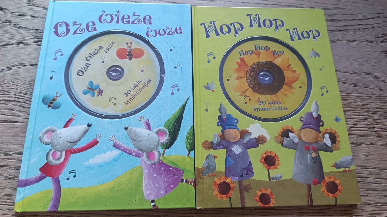 cd's met kinderliedjes, Enlèvement