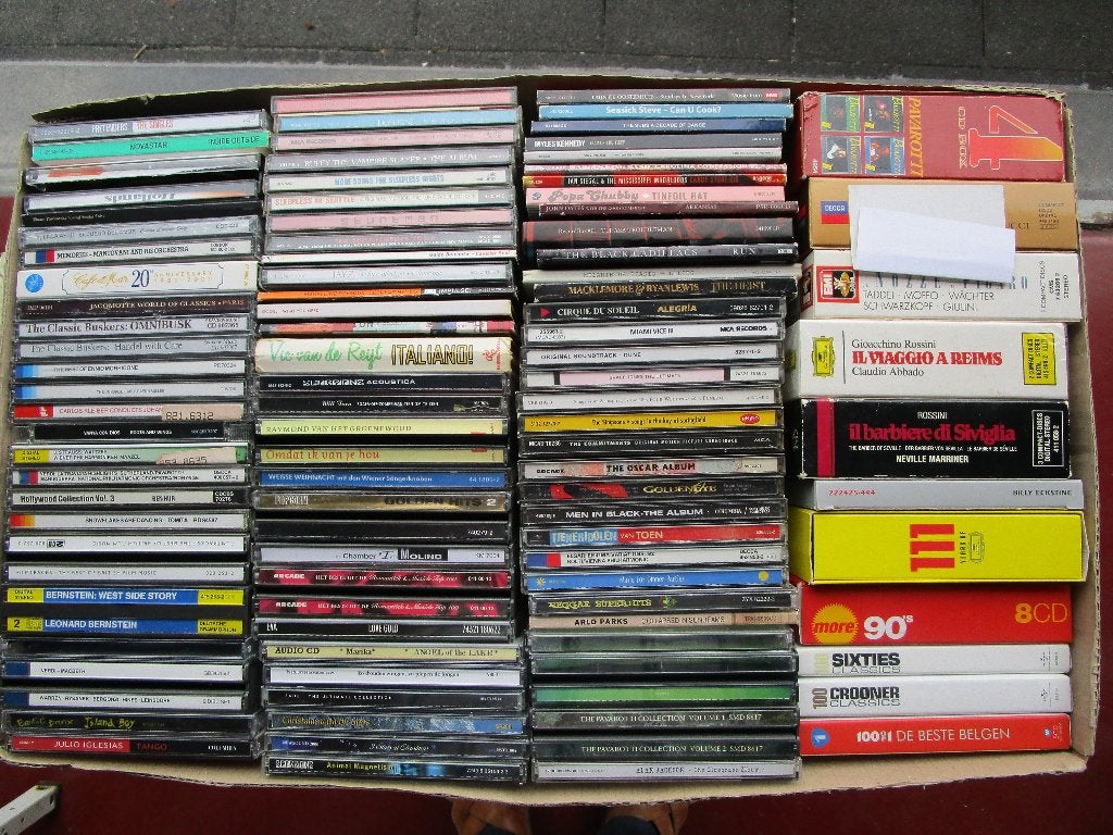 CD'S == LOT 1 == 152 STUKS, Ophalen, Zo goed als nieuw, Poprock