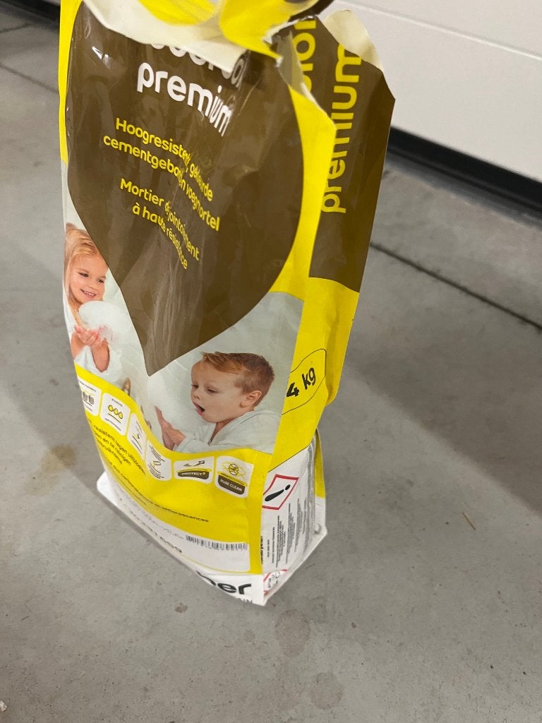 Webercolor premium voegmortel, Doe-het-zelf en Bouw, Ophalen, Zo goed als nieuw