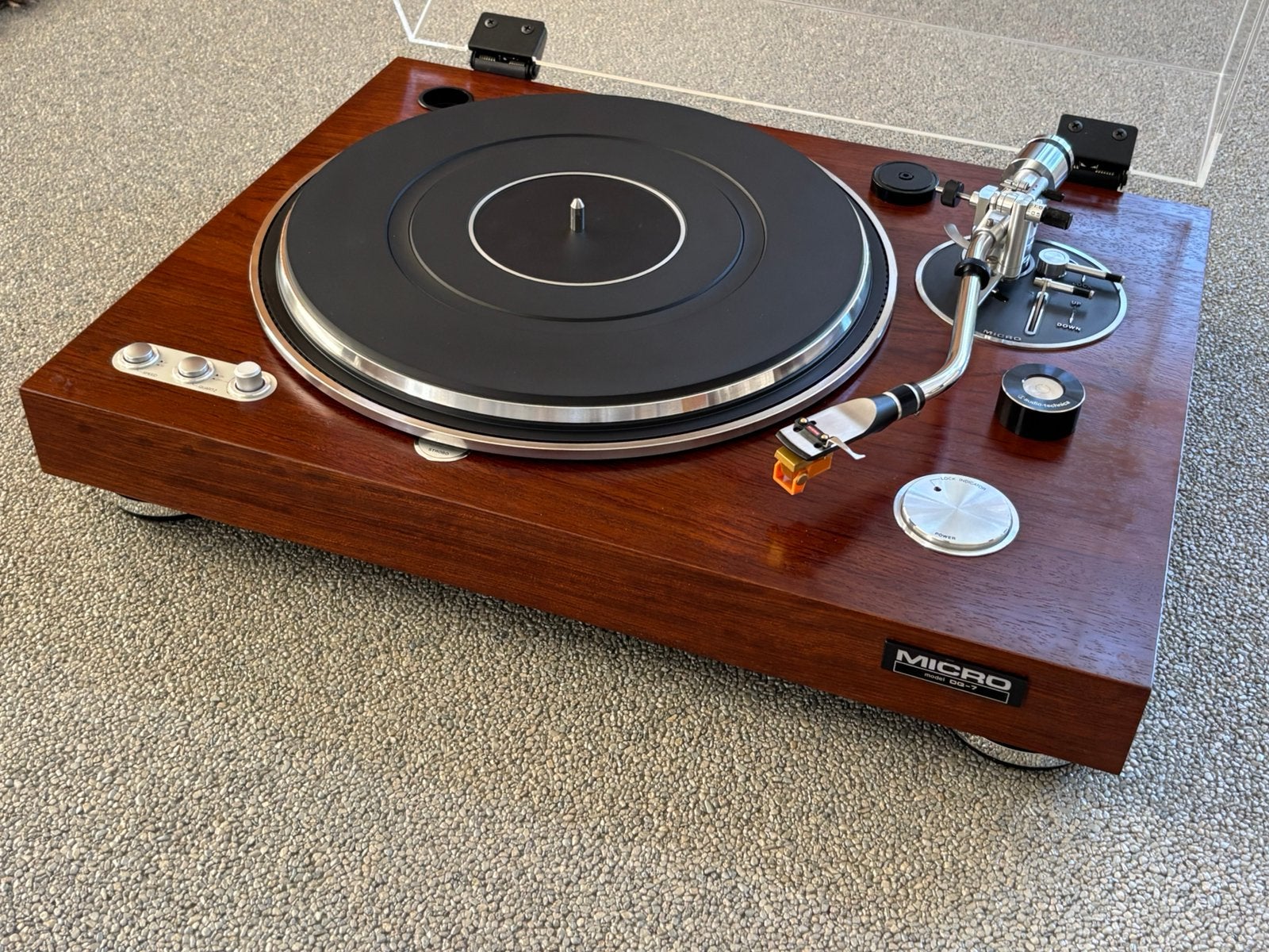 Lecteur haut de gamme Micro Seiki DQ-7 à entraînement direct, Enlèvement ou Envoi