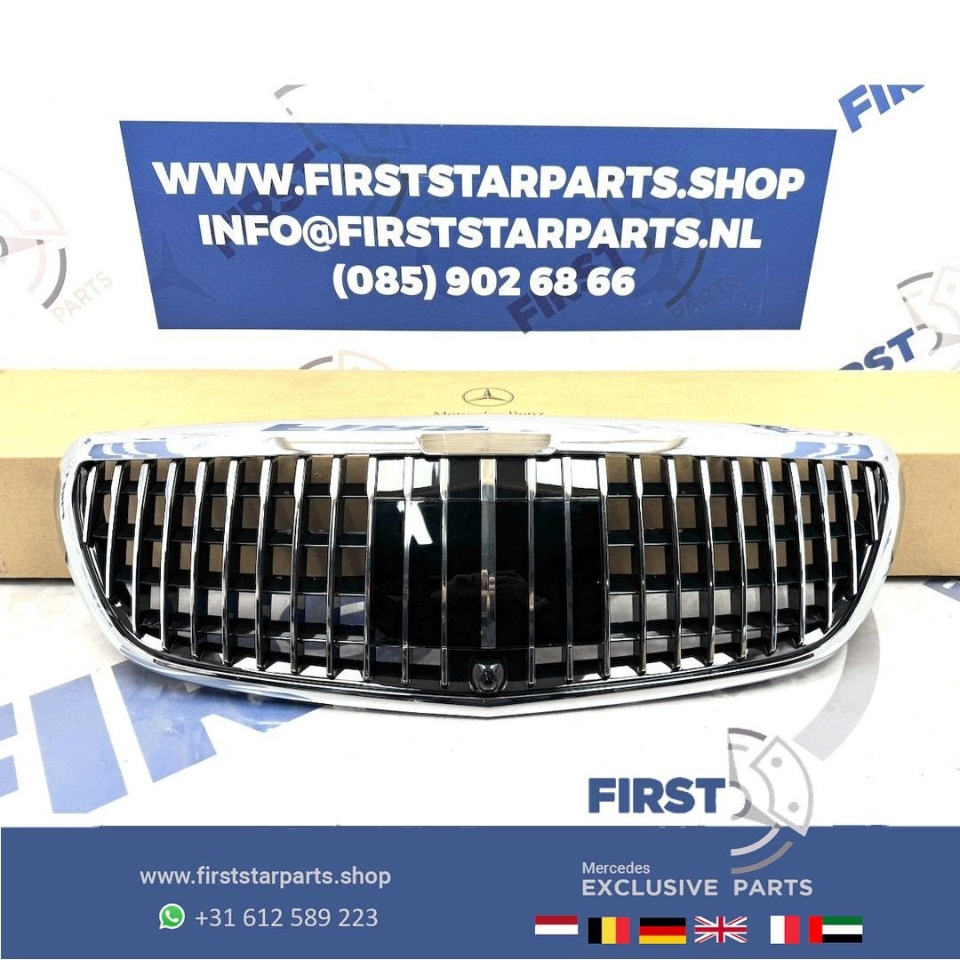 W213 maybach look GRIL VOORBUMPER GRILLE Mercedes E KLASSE 2, Auto-onderdelen, Gebruikt, -, Ophalen of Verzenden, -