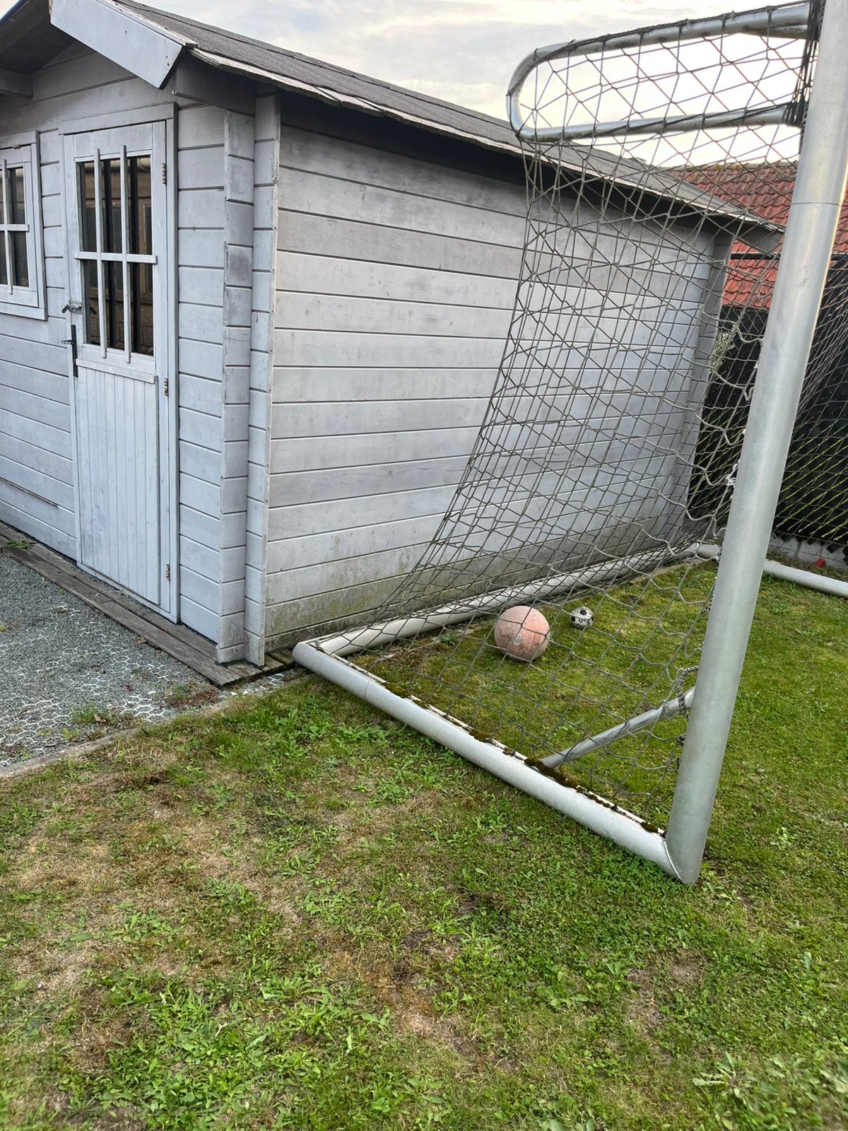 Tuinhuis 3m 3,5m, Tuin en Terras, Ophalen, Zo goed als nieuw, Hout, Tuinhuis