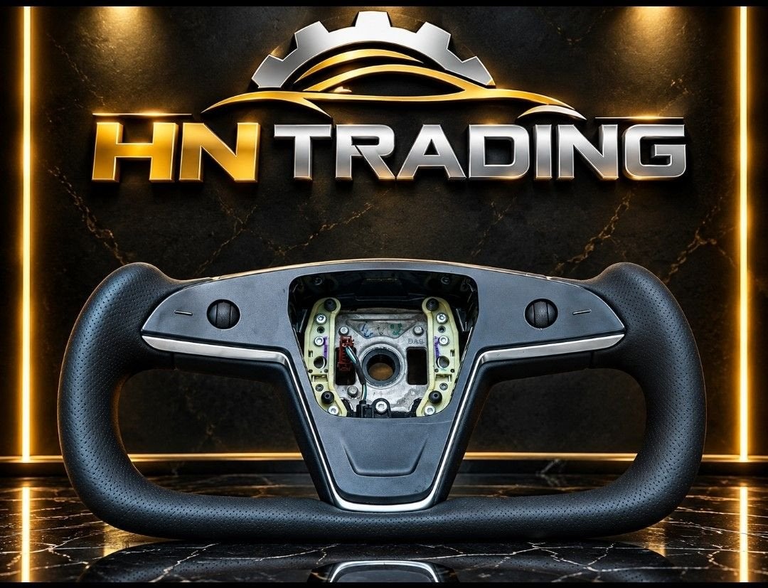 Origineel Tesla Model S / Model X Yoke Stuurwiel OEM 1622612, Gebruikt, -, -, Ophalen of Verzenden