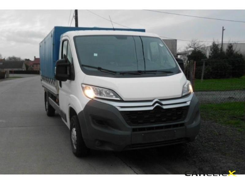 Citroen Jumper Chassis Cabine Laadbak, Auto's, Citroën, Jumper, Euro 6, Wit, Grijs