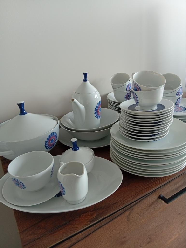 Service de table WINTERLING Markteuther  Bavaria 1970 / 66 p, Antiquités & Art, Antiquités | Services (vaisselle) complet, Enlèvement