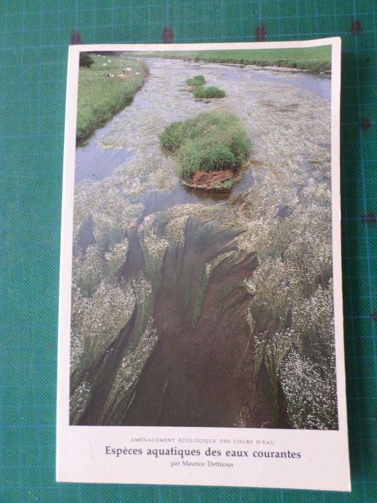 Espèces aquatiques des eaux courantes (M. Dethioux) –1989, Maurice Dethioux, Ophalen of Verzenden, Zo goed als nieuw, Natuurwetenschap