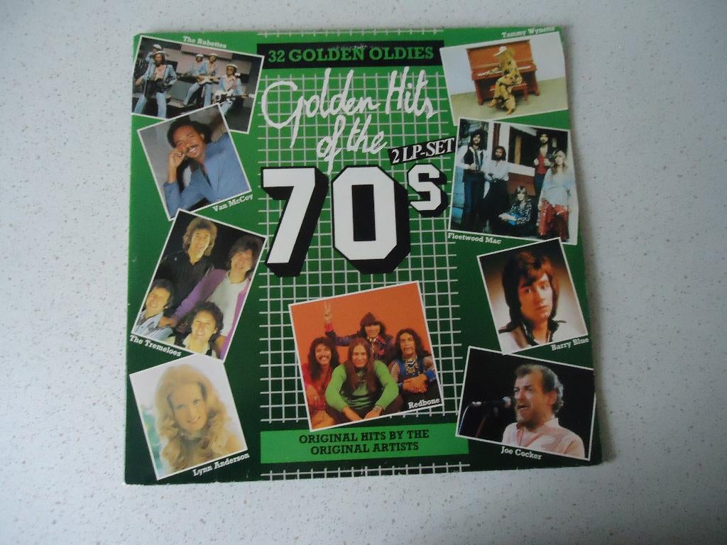 Dubbel LP "Remember The '70's" 32 Golden-Oldies anno 1985., Cd's en Dvd's, Vinyl | Verzamelalbums, Zo goed als nieuw, Pop, 12 inch