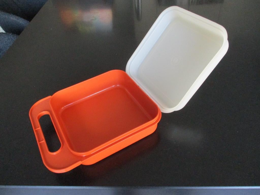 Tupperware lunch it lunchbox met handvat  , Enlèvement ou Envoi, Utilisé, Boîte