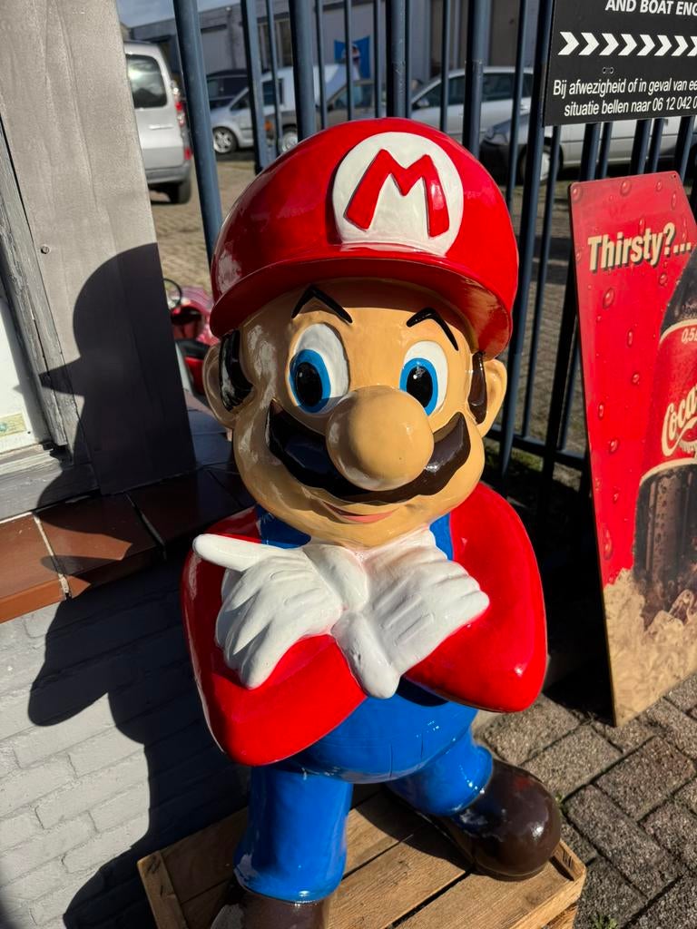 Grande statue de Mario Bross XL, Enlèvement, Comme neuf, Fantasy