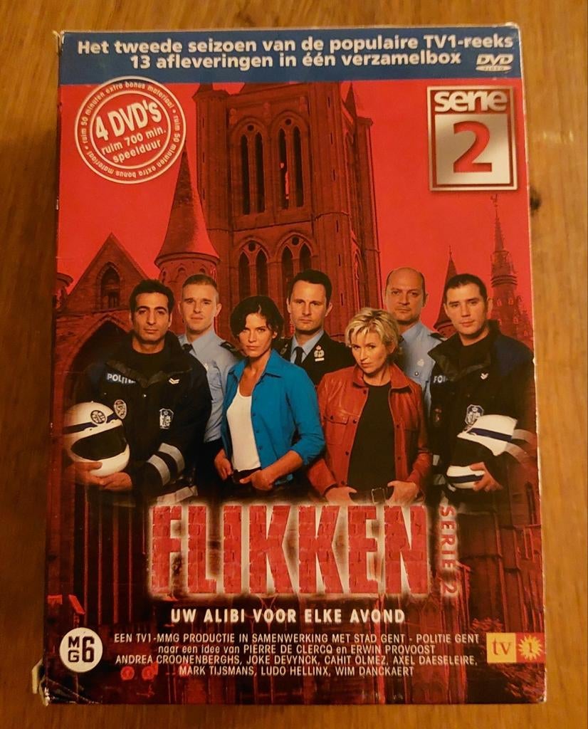DVD  - BOX - FLIKKEN SEIZOEN 2, À partir de 6 ans, Enlèvement ou Envoi, Comme neuf, Action et Aventure