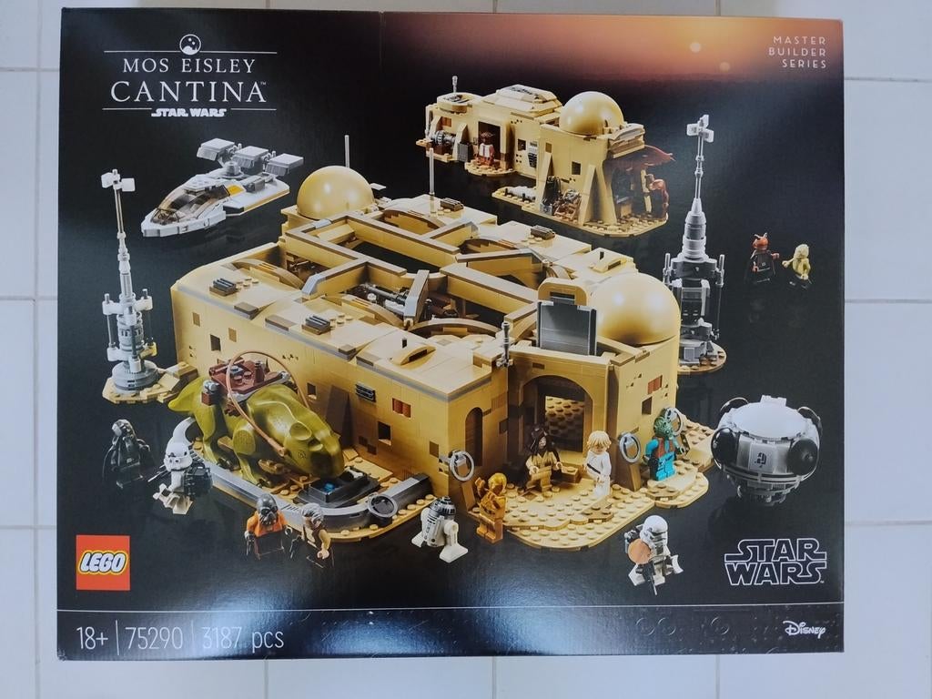 Lego Star Wars 75290 Mos eisley Cantina New, Ophalen of Verzenden, Lego