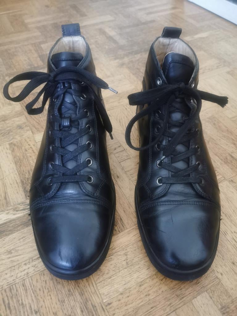 Basket Christian Louboutin, Kleding | Heren, Schoenen, Ophalen of Verzenden, Gedragen, Zwart