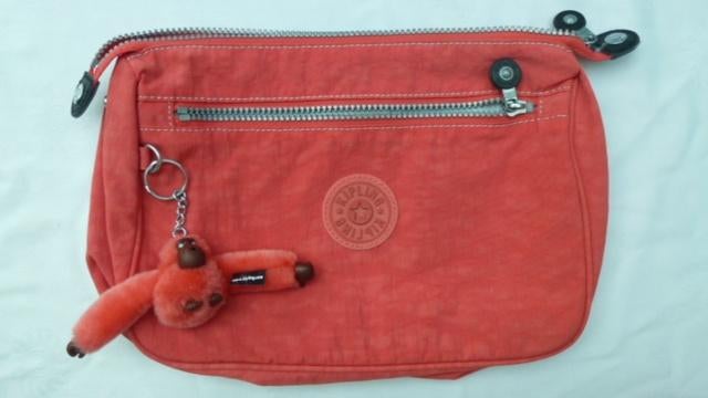 Trousse de toilette ou sac à main Kipling pour chiot, Enlèvement ou Envoi, Utilisé, Rouge, Homme ou Femme