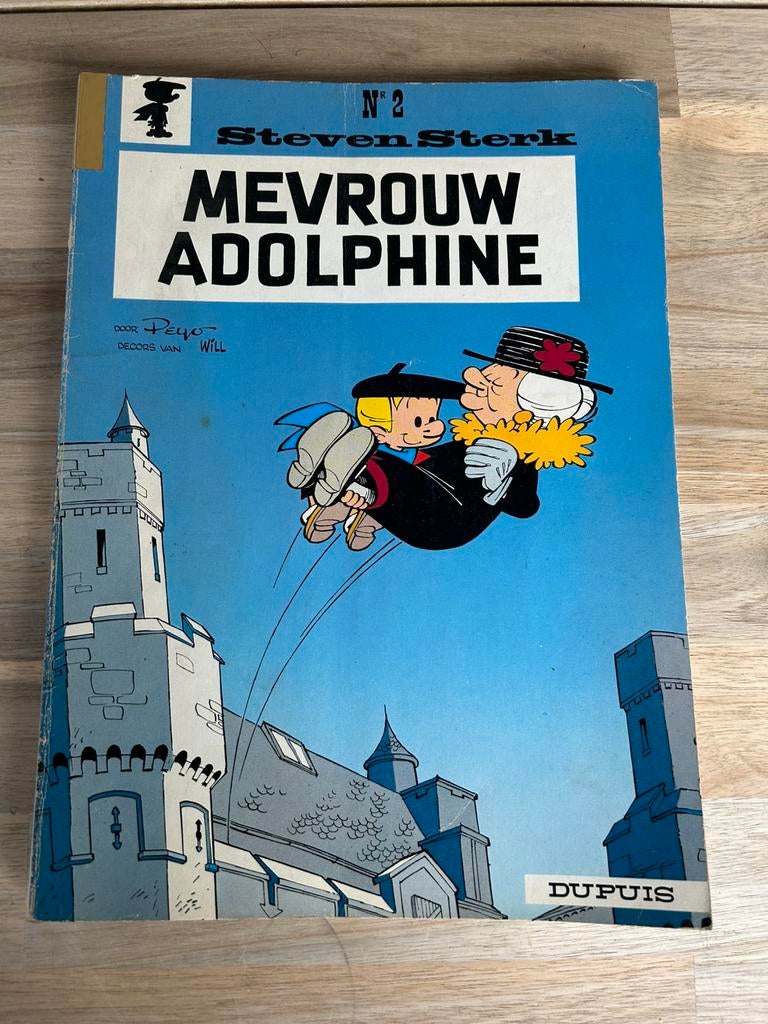Steven Sterk - Mevrouw Adolphine, Boeken, Stripverhalen, Eén stripboek, Ophalen, Gelezen