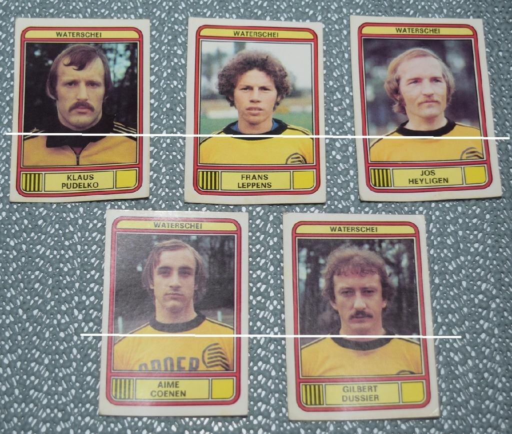 Autocollants Panini Football 79/Waterschei/5, Collections, Articles de Sport & Football, Utilisé, Affiche, Image ou Autocollant