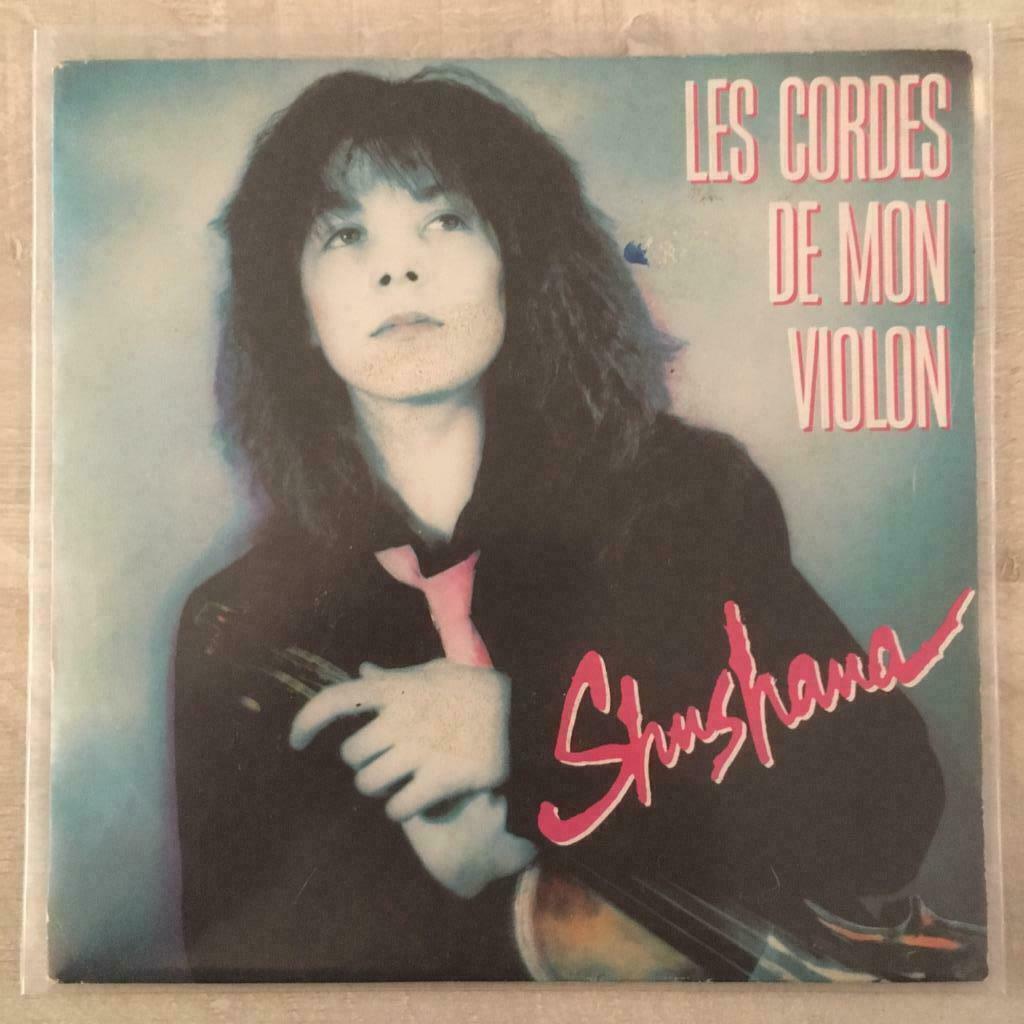 7" Shushana - Les Cordes De Mon Violon (MC3 1987) VG+, Envoi, 7 pouces, Pop, Single