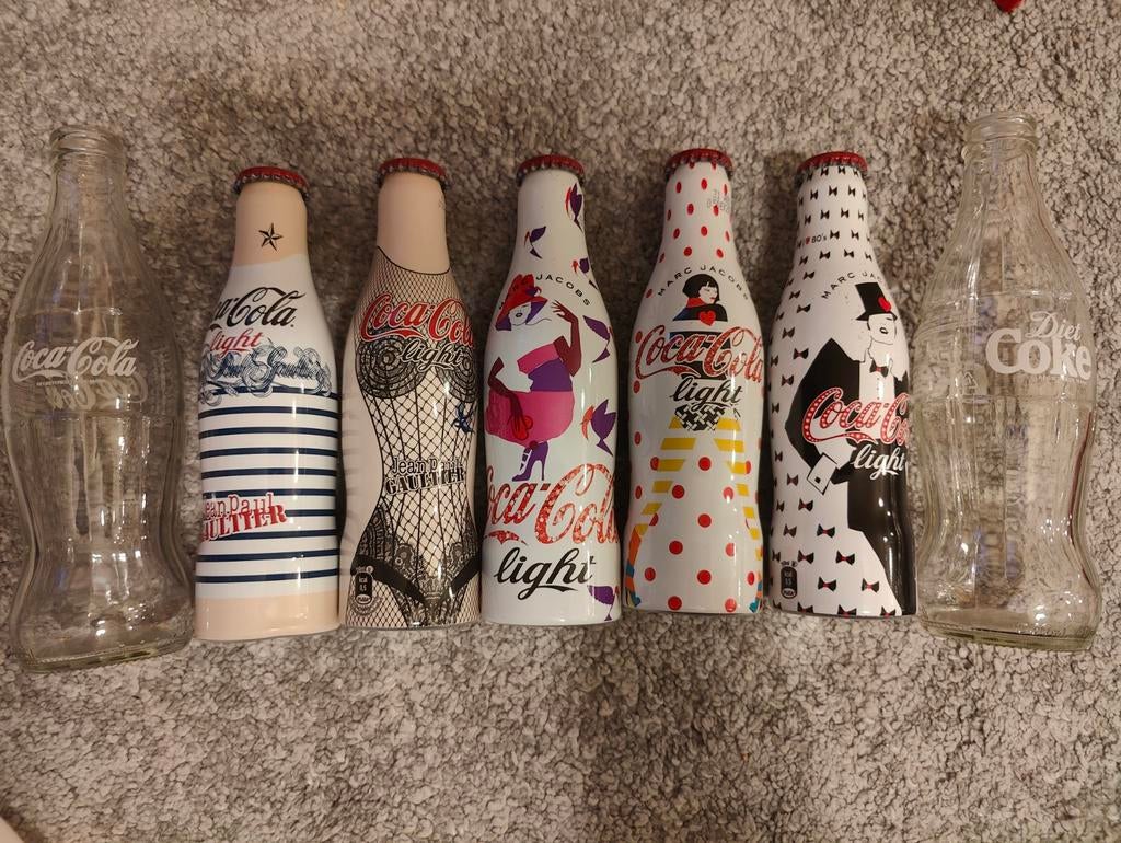 Verzamelflesjes coca cola aluminium, Collections, Enlèvement