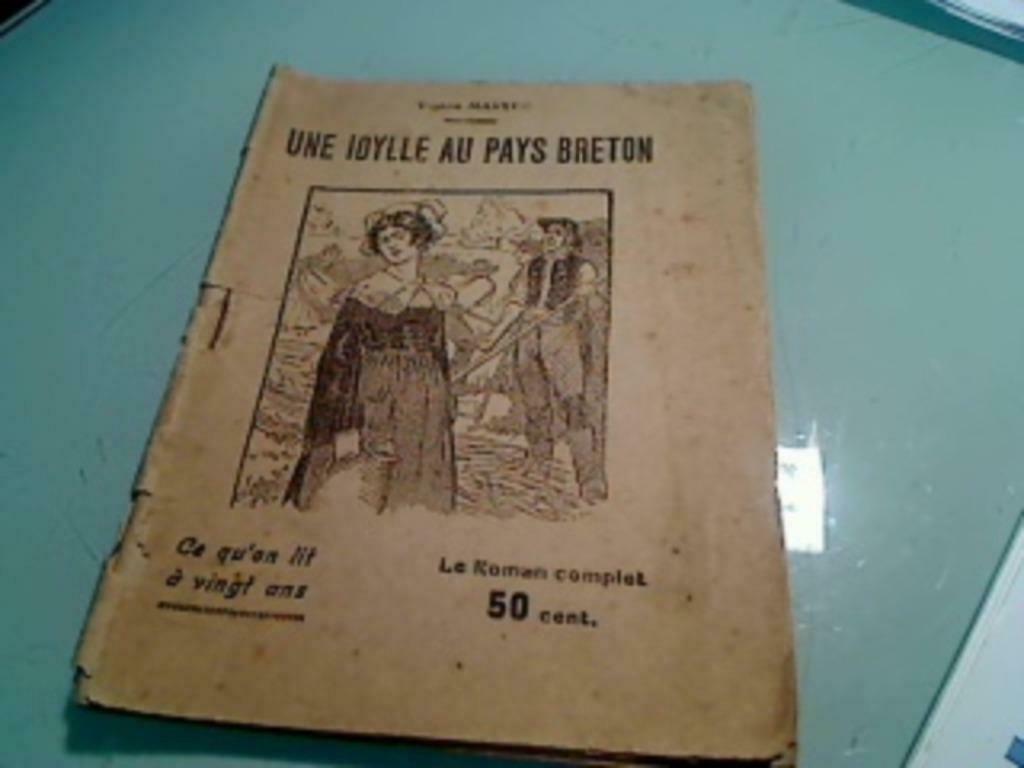 "Une idylle au pays breton" de Yvonne Maryre. Edition début, Antiquités & Art, Enlèvement ou Envoi