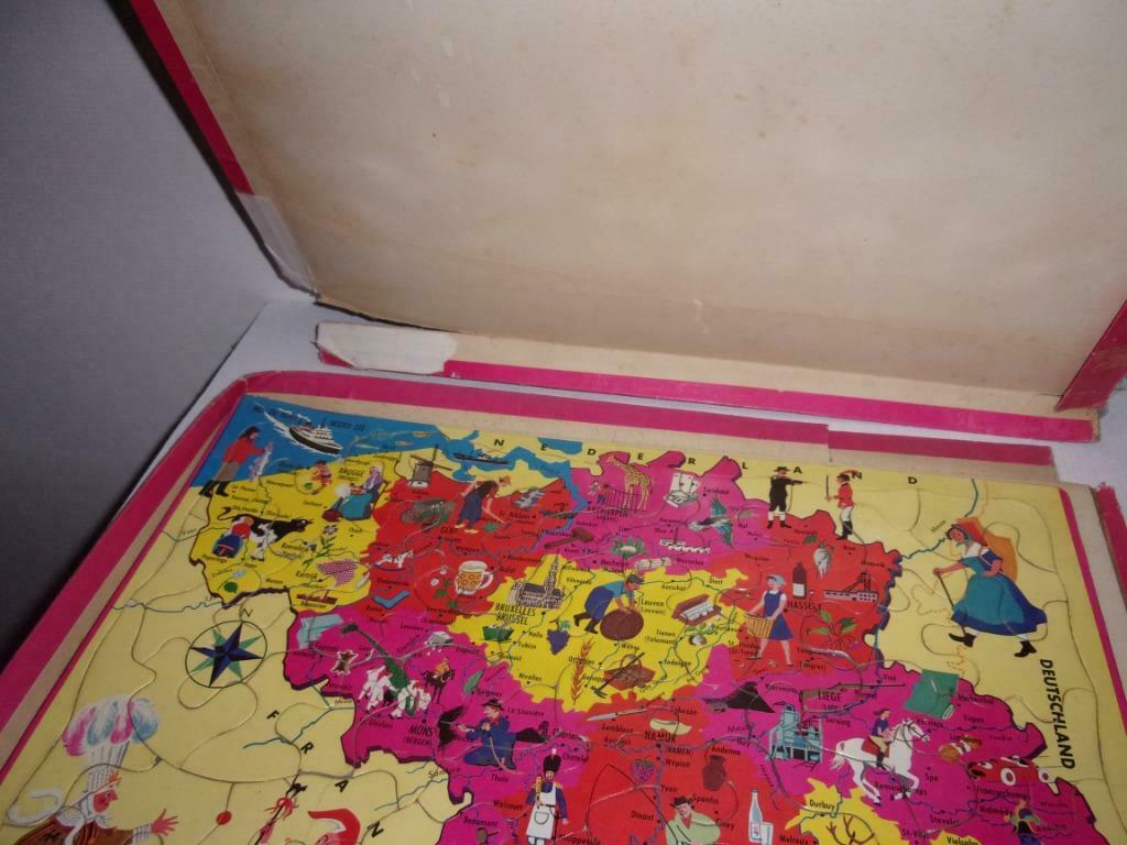 ancien puzzle de Belgique, Enlèvement ou Envoi