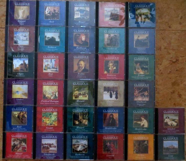 lot 31 cd "au coeur du classique "  marshall cavendish, CD & DVD, CD | Classique, Comme neuf, Orchestre ou Ballet, Du modernisme à nos jours