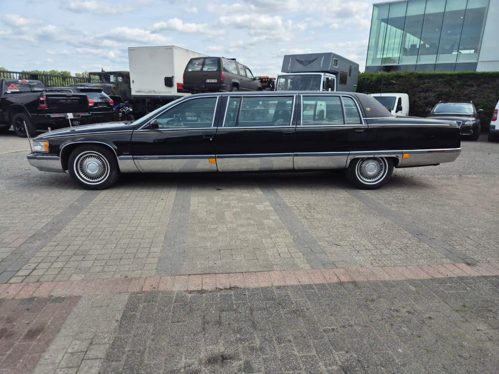 CADILLAC FLEETWOOD - BJ 1995-LIMO 8+1 PLAATSEN /OLDTIMER, Auto's, Automaat, Achterwielaandrijving, https://public.car-pass.be/vhr/b2780f94-02e2-439d-9c3b-960398d722e6