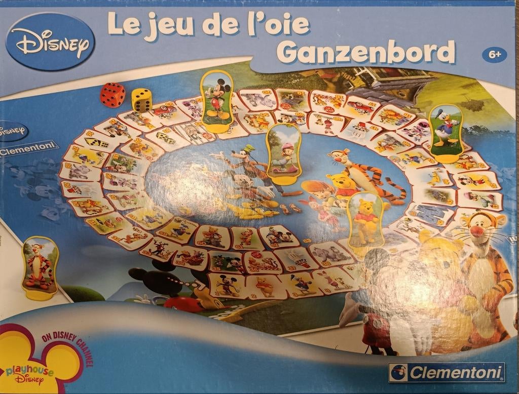 Jeu de l'oie Disney de Clementoni, Hobby & Loisirs créatifs, Enlèvement