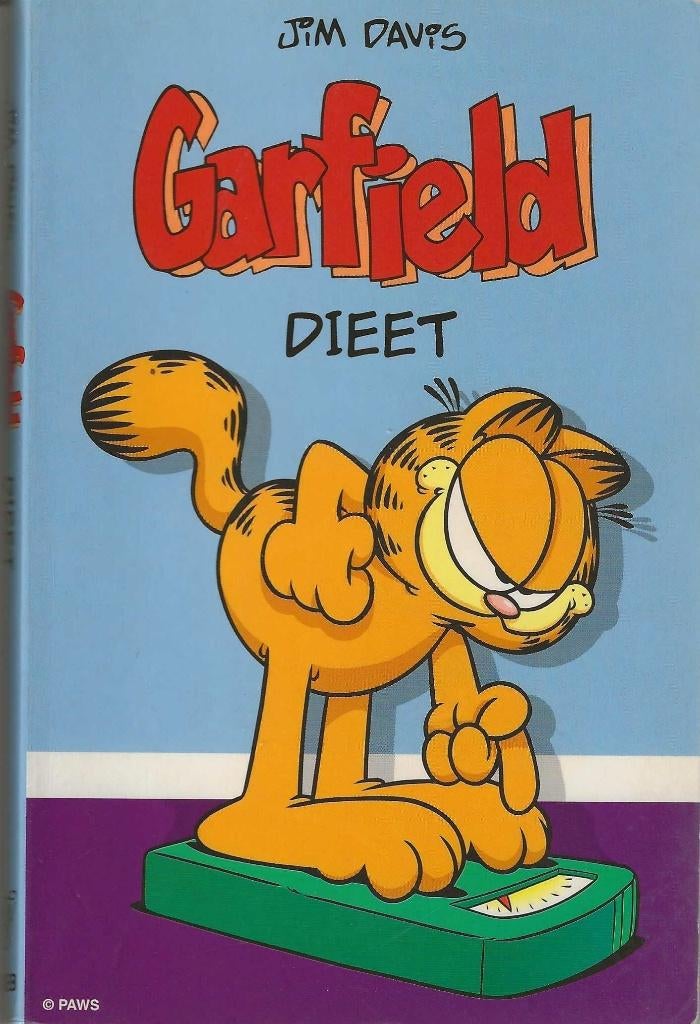 Garfield - Dieet (pocket), Boeken, Stripverhalen, Gelezen, Eén stripboek, Jim Davis, Ophalen of Verzenden
