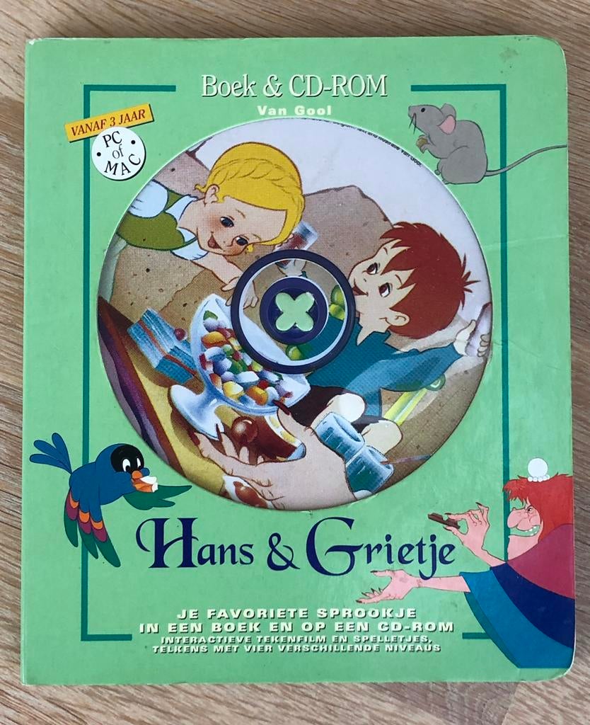 Hans & Grietje - boek & CD Rom, Boeken, Ophalen of Verzenden