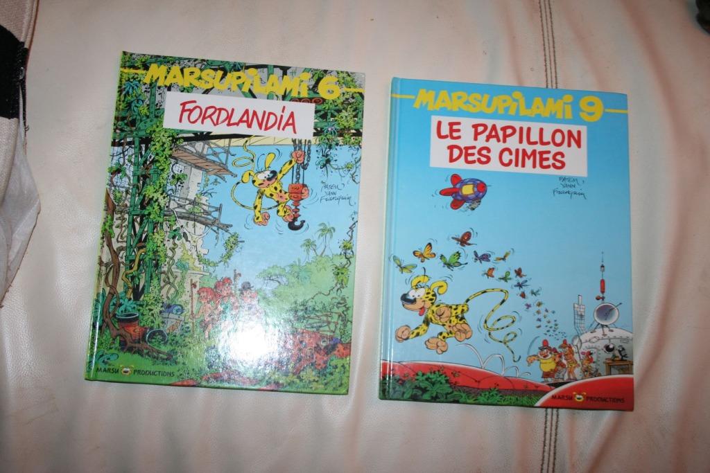 Marsupilami n 6 et 9, Livres, Enlèvement ou Envoi