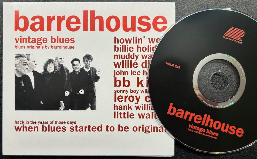 BARRELHOUSE - Vintage blues ( CD ), Enlèvement ou Envoi, Comme neuf, Blues