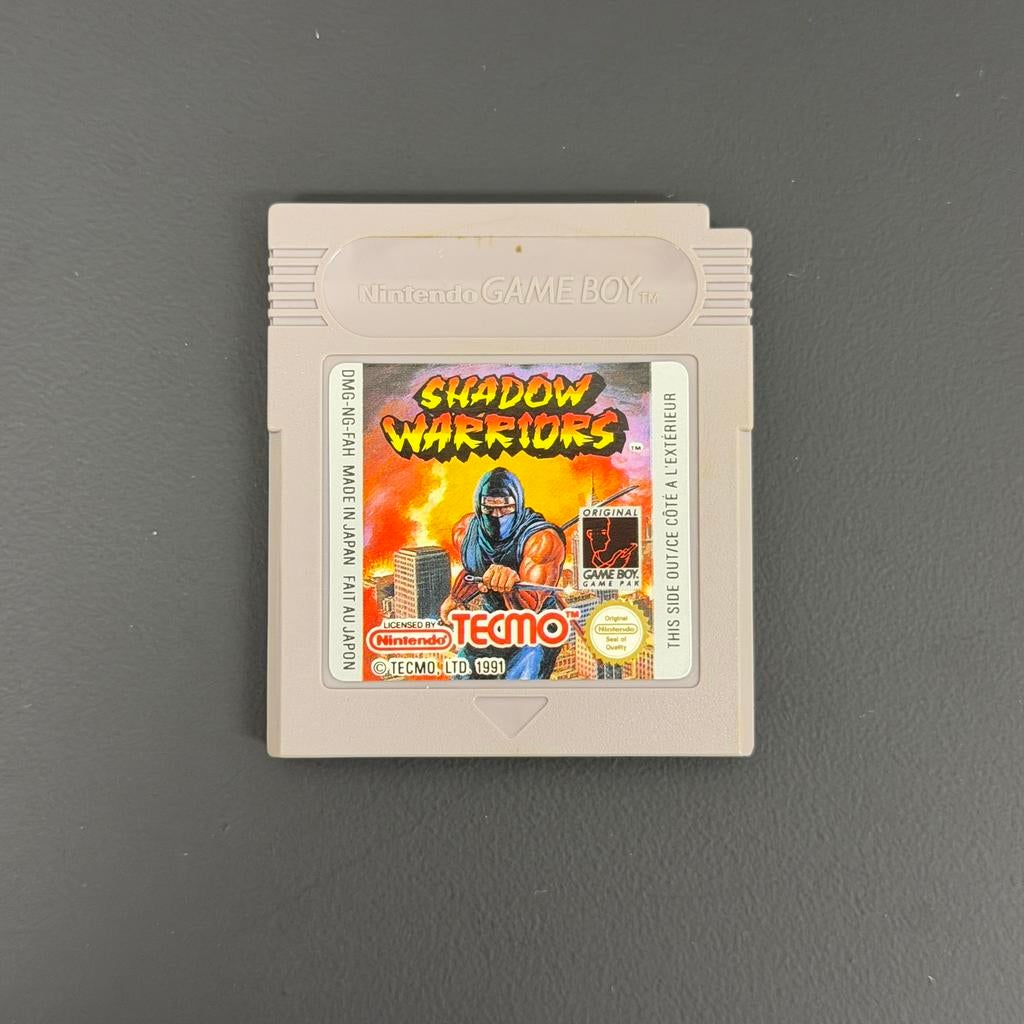 Shadow Warriors - Nintendo Game Boy, Ophalen of Verzenden, Gebruikt