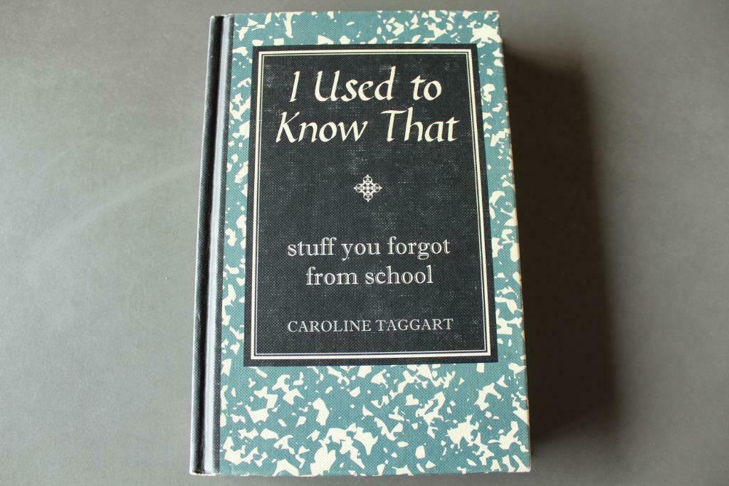 i used to know that (Caroline Taggart), Non-fictie, Ophalen of Verzenden, Zo goed als nieuw, Caroline Taggart