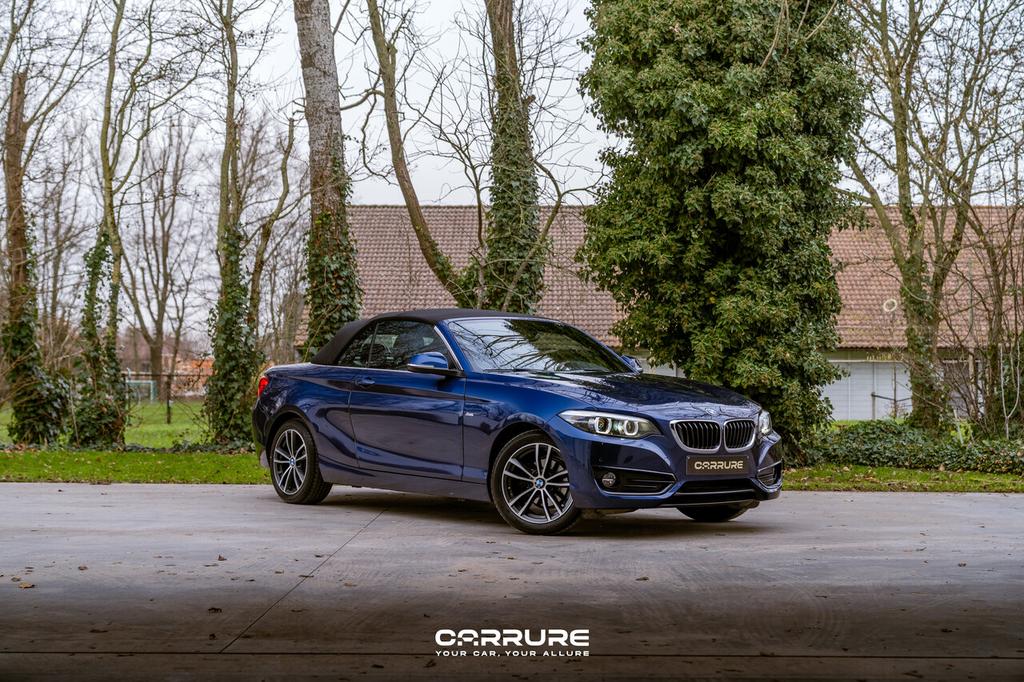BMW 218 i CABRIO SPORT LINE, Euro 6, Cabriolet, 5 portes, 5 places