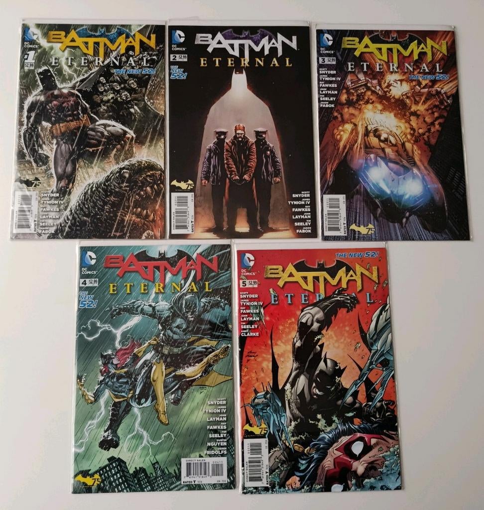DC comics - Batman Eternal #1-15 (the new 52), Boeken, Ophalen of Verzenden
