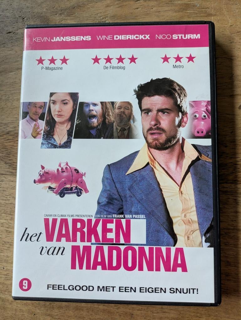 dvd Het varken van madonna, Cd's en Dvd's, Ophalen of Verzenden, Zo goed als nieuw, Komedie