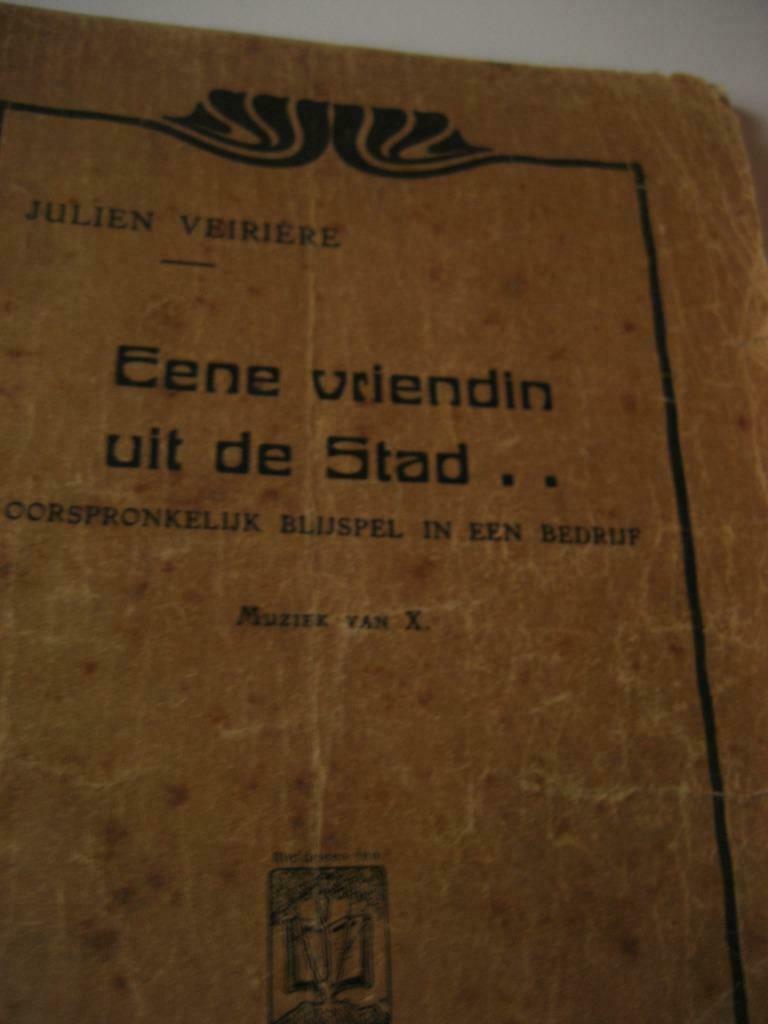Eene vriendin uit de stad, Ophalen of Verzenden