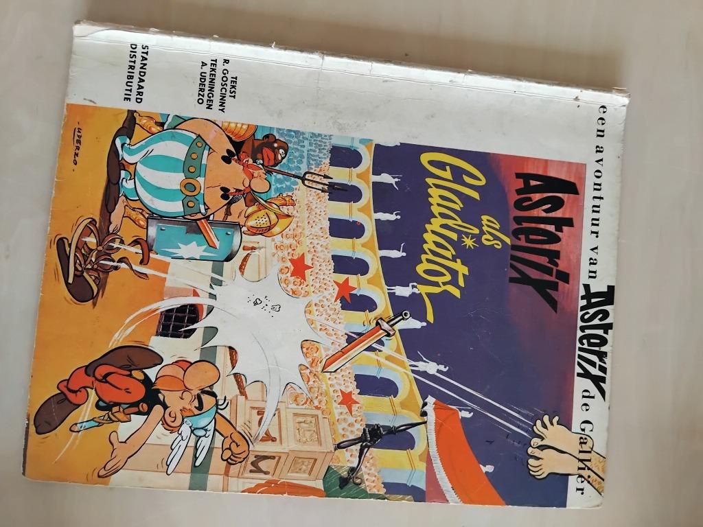 Strip Asterix als gladiator, Enlèvement ou Envoi