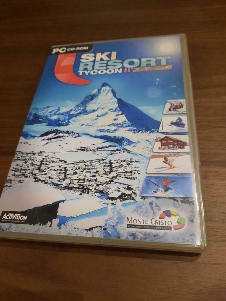 PC CD-Rom Ski Resort Tycoon II, Ophalen of Verzenden, Gebruikt