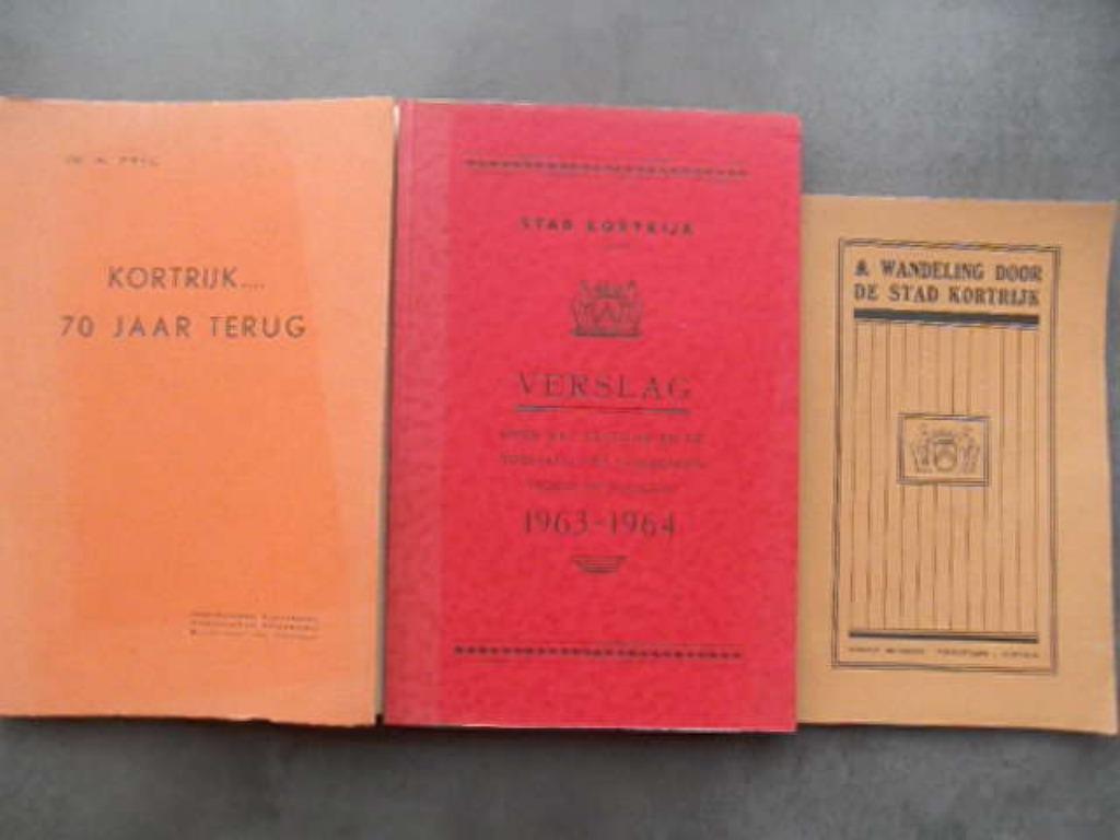 A Peel Kortrijk 70 jaar terug; Bestuur 1963-64 vooruitgang, Boeken, Ophalen of Verzenden