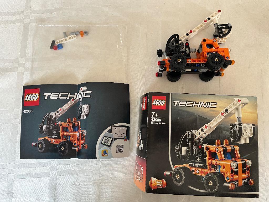 cherry picker (hoogwerker) - Lego Technic 42088 voor 7+, Enlèvement ou Envoi, Comme neuf, Ensemble complet, Lego