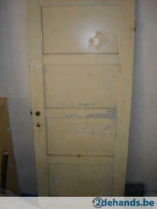 binnendeur, Ophalen, Gebruikt, 80 tot 100 cm, 200 tot 215 cm